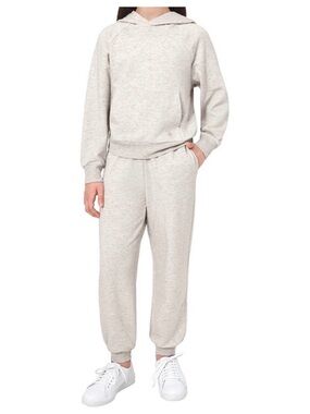 Mondetta Beige Speckled Knit Two-Piece Set